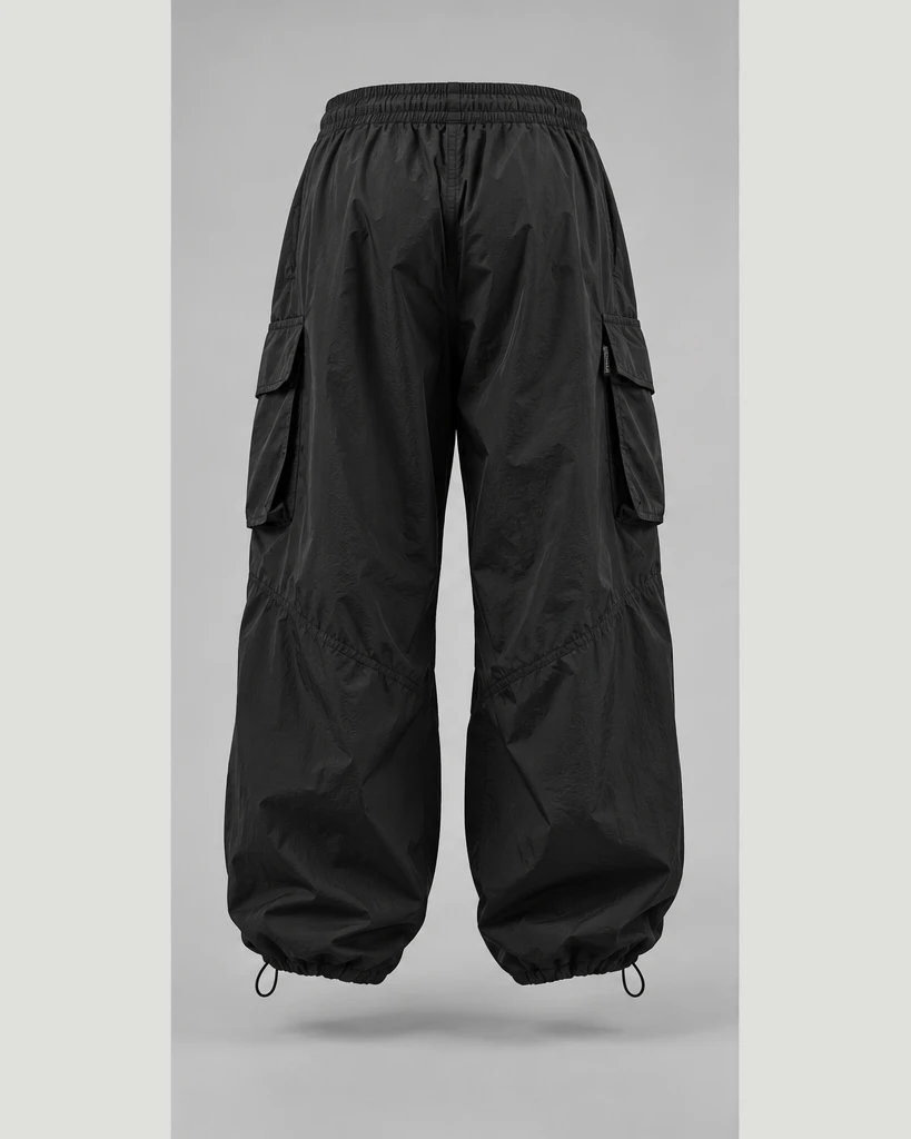 Nightshift Parachute Pants, back view