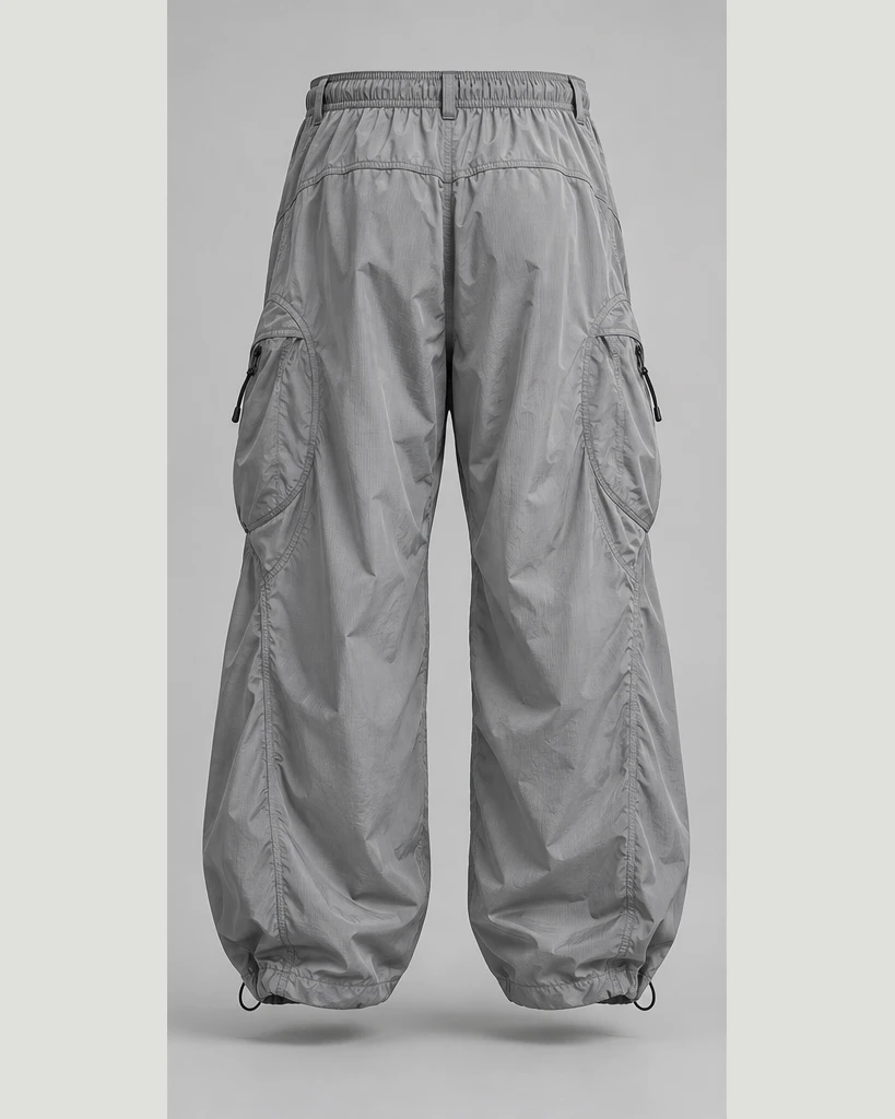 Signal Parachute Pants, back view